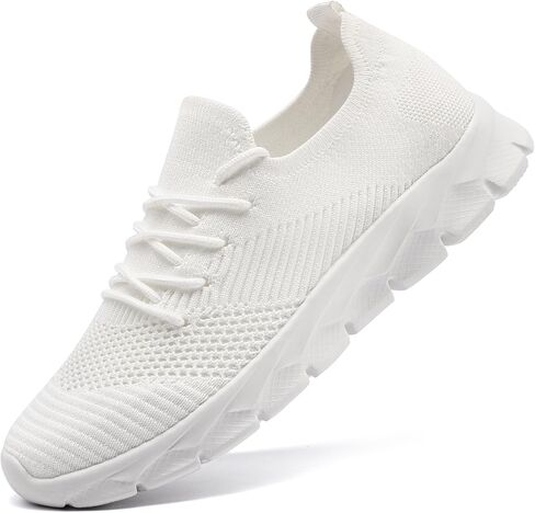 Women's Slip on Sneakers Women Tennis Comfortable Athletic Breathable Lightweight Walking Shoes for Gym, Work and Travel in Saudi Arabia