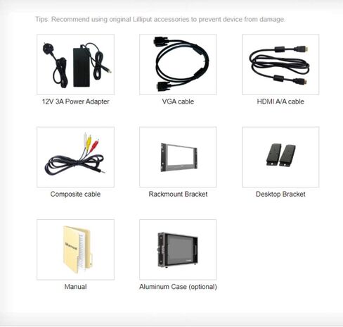 LILLIPUT 15.6" PVM150S 4K HDMI/SDI Monitor, 1920x1080, 1000cd/m2, HDR10, Security Monitor for Full HD CCTV in Saudi Arabia
