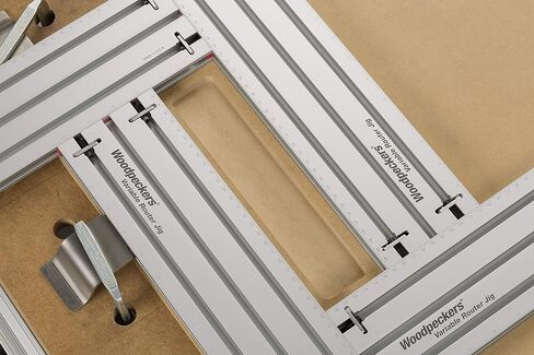 Woodpeckers Variable Router Jig, 18" x 32", Create Perfectly Square Router Templates in Saudi Arabia