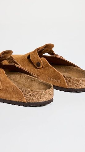 Birkenstock Men's Boston Soft Footbed Clogs, Mink, Brown, 13 Medium US in Saudi Arabia