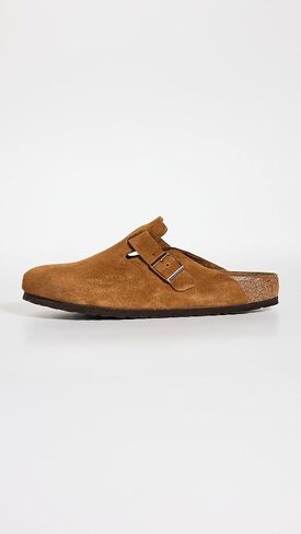 Birkenstock Men's Boston Soft Footbed Clogs, Mink, Brown, 13 Medium US in Saudi Arabia