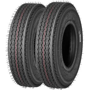 4.80-12 Trailer Tires - Heavy-Duty Load Range C, 12 Inch Tires for Utility, Boat, and Camper Trailers - 6PR Durable All-Weather Replacement Tires in Kuwait