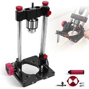 دليل الحفر المحمول ومحول ضغط الحفر، دليل زاوية قابل للتعديل من 0 إلى 60 درجة، هيكل عالي التحمل مع ظرف 1/2 بوصة للمثقاب اليدوي in Kuwait