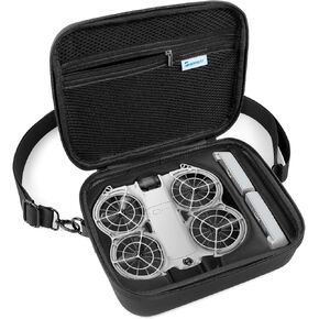 Skyreat Neo 2 Case, Portable PU Leather Small Shoulder Bag for DJI Neo 2 Drone and Batteries Accessories in Kuwait