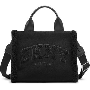 DKNY Hadlee Small Canvas Tote, Chocolate in Kuwait
