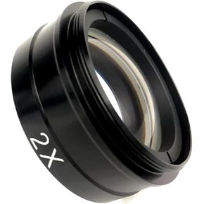 C-Mount Lens Microscope Barlow Auxiliary Lens 180X 120X 300X Zoom for HDMI USB Video Microscopy Camera (0.5x Objects Lens) in Saudi Arabia