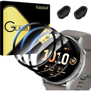 (6 Pack) for Garmin Forerunner 970 Smart Watch Screen Protector + (2 Pack) Silicone Anti-dust Plugs TPU HD Clear Protective Film in Kuwait