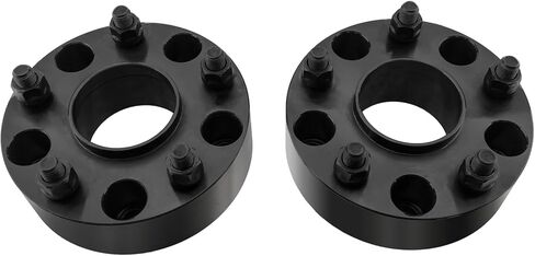TRIBLE SIX 2Pcs 5x5.5 to 5x5.5 Black Wheel Adapters Spacers 2" 51 MM Hub Centric 9/16-18 Studs 77.8mm Hub Bore Wheel Replacement for 2002-2010 Dodge Ram 1500 2004-2009 Durango Dakota 2011 Ram 1500 in Saudi Arabia