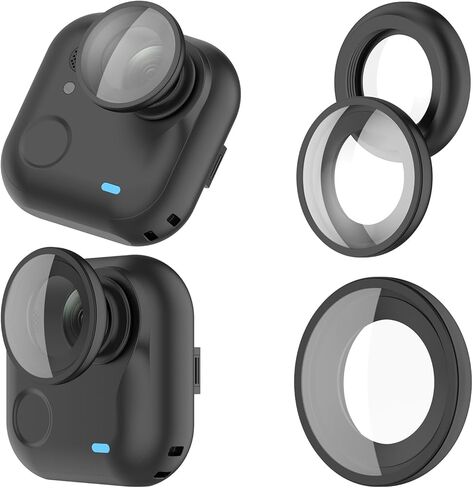 MOTONG متوافق مع حافظة حماية عدسة DJI Osmo Nano - سبائك الألومنيوم + غطاء حماية للعدسة الزجاجية البصرية غطاء حماية متوافق مع DJI Osmo Nano، سطح محدب in Kuwait