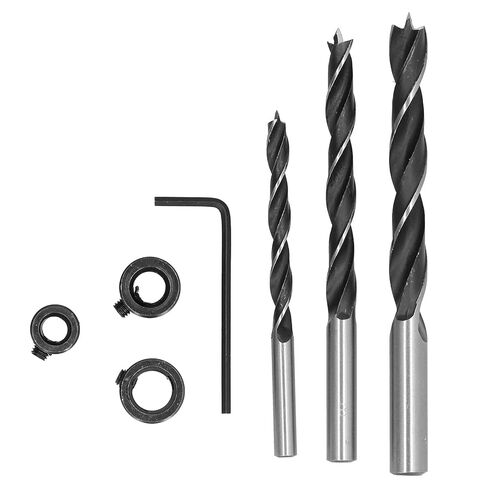 Woodworking Cutting Drill Bits Three Point Drill Wood for Hard Plastic Parts Acrylic, Jobber Drill Bits in Saudi Arabia