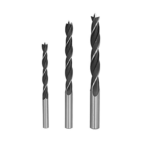Woodworking Cutting Drill Bits Three Point Drill Wood for Hard Plastic Parts Acrylic, Jobber Drill Bits in Saudi Arabia