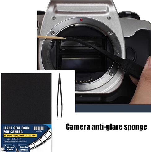 Replacement Leak Proof Light Seal Foam With Tongs For 120 135 Film Camera Large Format Camera Film Accessories Light Seal Repair Foam in Saudi Arabia