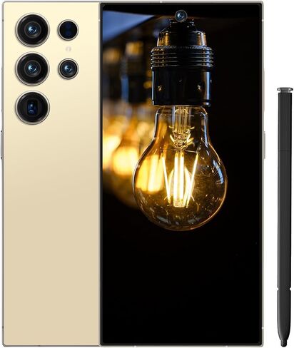 I25 Ultra Unlocked Cell Phone, 8GB+256GB Android 14 Smartphone Snapdragon 8 Gen 3 Mobile Phone, 7000mAh Battery Fast Charging, 6.99" FHD+ 120Hz, 108MP Camera, Dual SIM Phone/GPS/Face ID - Black in Kuwait