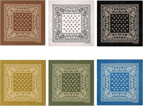 22 "x22" زهرة القطن باندانا متعددة الأغراض (6 عبوات) in Kuwait