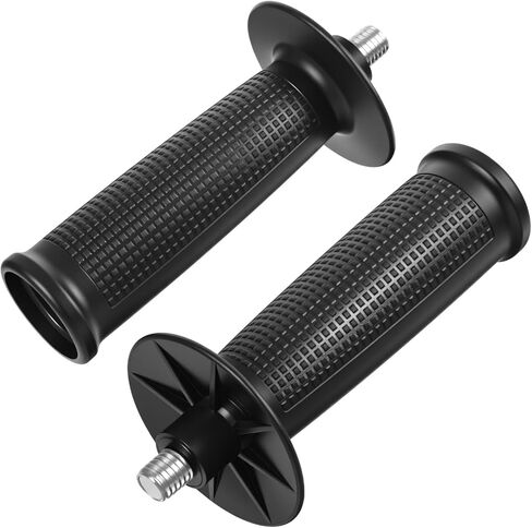 10mm Diameter Angle Grinder Handle Thread Auxiliary Side Handle Fit for All Brands Angle Grinder Black Plastic And Metal Construction, Non-Slip Grip Design in Saudi Arabia