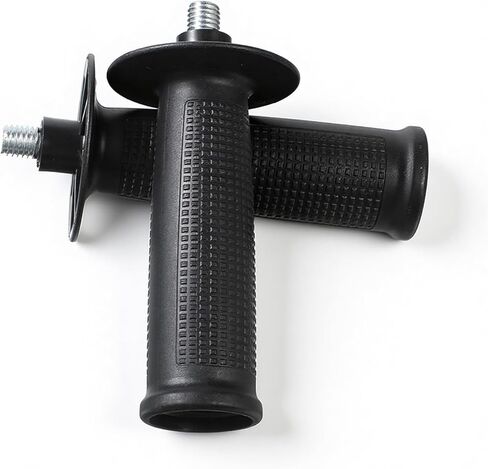 10mm Diameter Angle Grinder Handle Thread Auxiliary Side Handle Fit for All Brands Angle Grinder Black Plastic And Metal Construction, Non-Slip Grip Design in Saudi Arabia