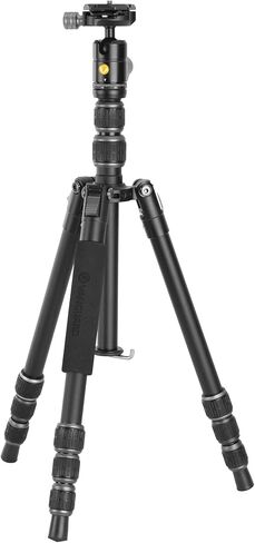 حامل ثلاثي القوائم للسفر من Vanguard VEO 3GO 235CB G2 خفيف الوزن من ألياف الكربون مع رأس كروي وحامل هاتف ذكي وجهاز تحكم عن بعد يعمل بالبلوتوث وحقيبة حامل ثلاثي القوائم in Saudi Arabia