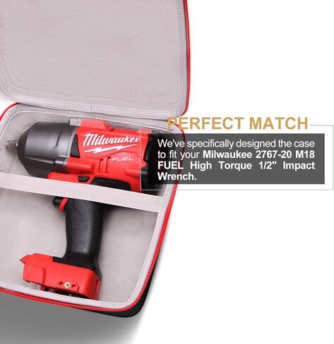 حافظة LTGEM متوافقة مع Milwaukee 2767-20/2962-20/2960-20 M18 FUEL عزم دوران عالي 1/2 بوصة، حافظة فقط in Saudi Arabia