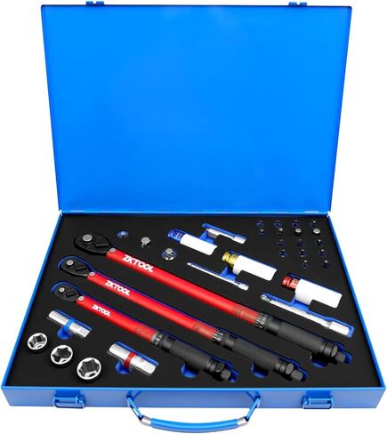 Zktool 14mm شرارة مقبس Socket Magnetic 3/8 بوصة محرك أقراص رفيعة 1 مم حائط رفيع توصيل التوصيل التوصيل متوافق مع BMW Nissan (14mm) ....... in Kuwait