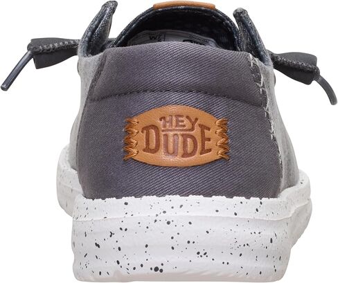 HEYDUDE Women's Wendy Chambray Grid, Women’s Shoes, Women’s Slip-on Loafers, Comfortable & Light-Weight in Saudi Arabia