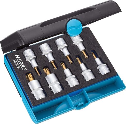Hazet 992/9 Torx T20-T60 9Piece Screwdriver Socket Set in Saudi Arabia
