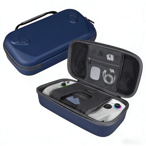 Carrying Case for PS5 & Playstation Portal, PS5 Remote Player holds accessories, Travel and Storage Protection for Headphones, Chargers and Easy Clean Case,Black Patterned in Kuwait