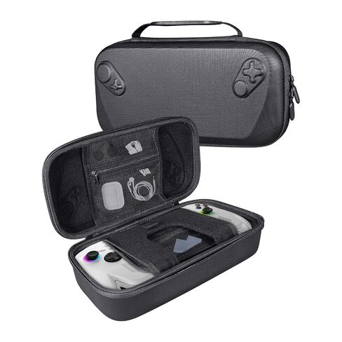 Carrying Case for PS5 & Playstation Portal, PS5 Remote Player holds accessories, Travel and Storage Protection for Headphones, Chargers and Easy Clean Case,Black Patterned in Saudi Arabia