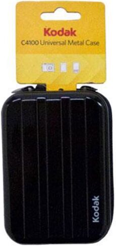 Kodak C4100 Universal Metal Case for Digital Cameras, MP3 Players, Cell Phones, iPods and Other Portable Devices, Black in Saudi Arabia