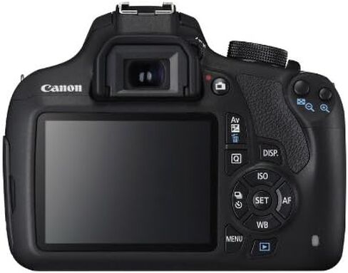 كاميرا Canon EOS 1200D الرقمية SLR مع عدسة EF-S 18-55mm f/3.5-5.6 III (متجددة) in Saudi Arabia