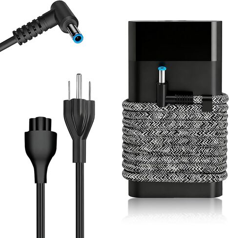 2025 New Slim 65W Laptop Charger استبدال لـ HP Pavilion المحمول الشاحن الشاحن كمبيوتر الحسد SPECTER ELITEBOOK PROBOOK TREAM X360 in Kuwait