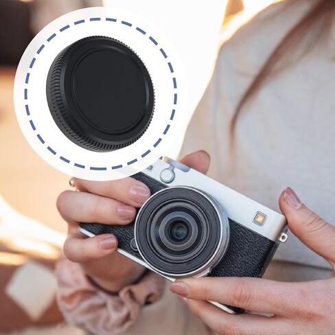 Create idea 2Pcs Camera Rear Lens Cap Compatible with Fujifilm G-Mount GFX Lenses in Saudi Arabia