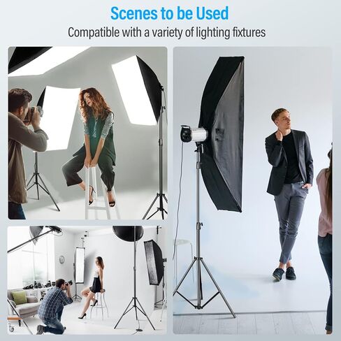 SIRUI 9.2 Feet Light Stand for Photography, Max Load 22lbs Heavy Duty Light Stands with Spring Cushioned, Lighting Tripod Stand for Reflector, Softboxes, Studio Light, Umbrella, Background (DJ280) in Saudi Arabia