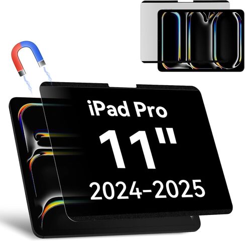 Privacy Screen Protector Compatible With iPad Pro 12.9 Inch 2018 2020 2021 2022, Anti Glare Blue Light Spy Filter Private, High Sensitive Bubble-Free Easy Install Black Security Screen Shield in Saudi Arabia