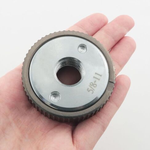 Silver Quick Release Angle Grinder Flange Nut 5/8-11 Grinder Locking Nut for Angle Grinder Replacement Parts in Saudi Arabia