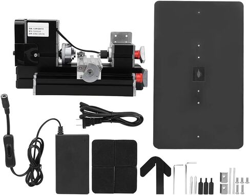 Metal Lathe Mini High Power 60W for Wood Plastic Processing 12000rpm in Saudi Arabia