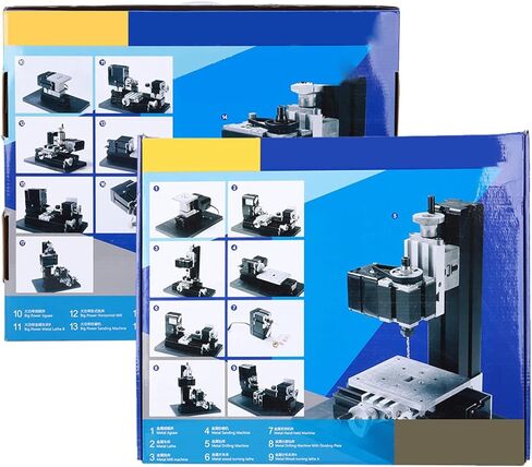 6 in 1 Mini Lathe All Metal Combining Machine Tool TZ6000M High Power 60W in Saudi Arabia