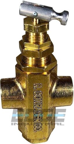 PILOT CROSS UNLOADER VALVE MOUNTING BOSS AIR COMPRESSOR, 1/4" FEMALE NPT FNPT (140-175 PSI) in Saudi Arabia