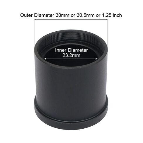 1 قطعة حلقة محول العدسة 23.2 مللي متر إلى 30 مللي متر 30.5 مللي متر 1.25 بوصة كاميرا بـ USB إلى مجهر ستيريو تلسكوب فلكي الملحقات (23.2 مللي متر إلى 30 مللي متر) in Kuwait