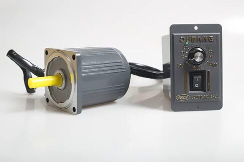Davitu AC Motor - 250W 220V AC optical axis speed control motor 6IK250RA-CF + speed governor - (Speed: Shaft 12mm) in Saudi Arabia