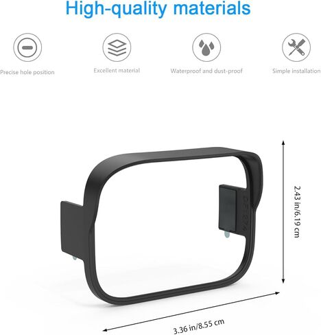 غطاء كاميرا Holaca Sun Rain Shade لكاميرا eufy Security SoloCam S220، يمنع الثلج والماء من حجب الكاميرا. (1 حزمة) in Kuwait