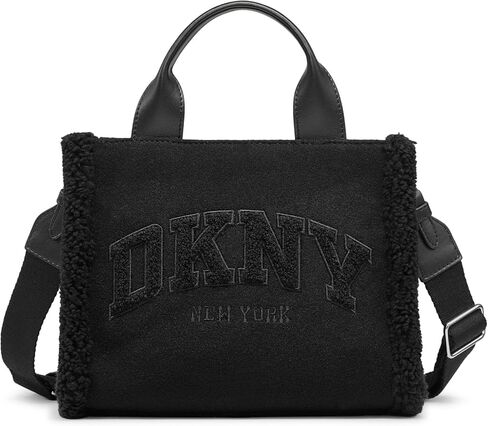 DKNY Hadlee Small Canvas Tote, Chocolate in Kuwait
