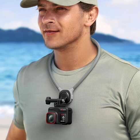 Insta360 Ace Pro 2 POV Power Bundle بطارية مزدوجة - كاميرا حركة مقاومة للماء بدقة 8K تم تصميمها بالتعاون مع Leica، مستشعر 1/1.3 بوصة، شريحة AI مزدوجة، إضاءة منخفضة رائدة، صوت فائق، شاشة قلاب وتحرير AI in Saudi Arabia