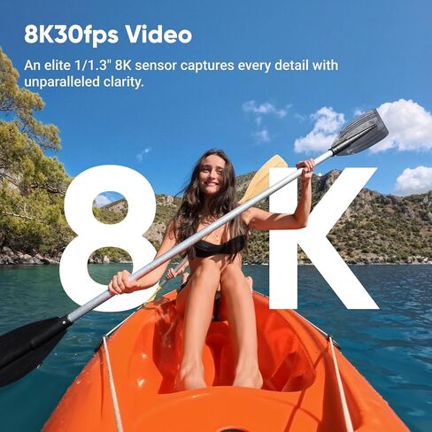 Insta360 Ace Pro 2 POV Power Bundle بطارية مزدوجة - كاميرا حركة مقاومة للماء بدقة 8K تم تصميمها بالتعاون مع Leica، مستشعر 1/1.3 بوصة، شريحة AI مزدوجة، إضاءة منخفضة رائدة، صوت فائق، شاشة قلاب وتحرير AI in Saudi Arabia