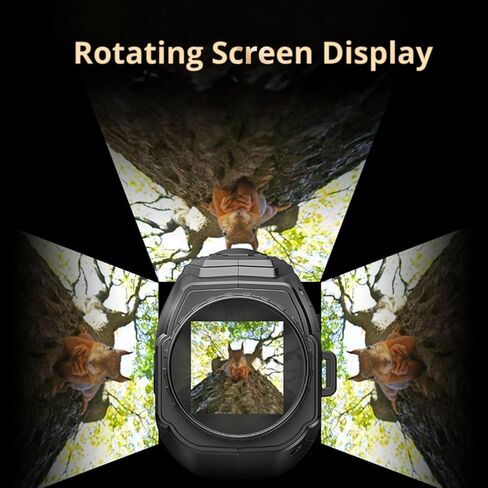 Yoidesu Night Vision Monocular، 4K 64MP Digital Infrared Monocular Telescope، 28X Digital Zoom HD تلسكوب عالي الطاقة للحياة البرية ومشاهدة الطيور أثناء السفر والتخييم in Kuwait
