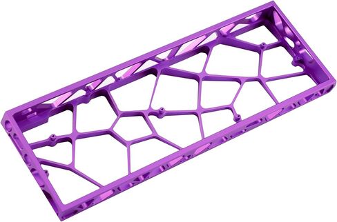 YMDK 60% Hollow60 GH60 Aluminum Case for Wooting60HE Poker2 Pok3r DZ60 YD60MQ GK61 GK64 DK64 Similar to Holy60 (Powder White) in Saudi Arabia