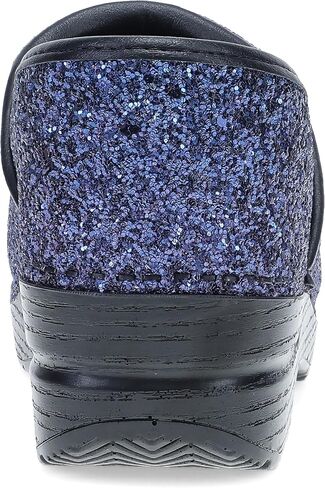 Dansko Professional Glitter Slip-On Clogs for Women – Rocker Sole and Arch Support for Comfort – Shiny and Stylish Glitter Uppers Night Sky 4.5-5 M US in Saudi Arabia