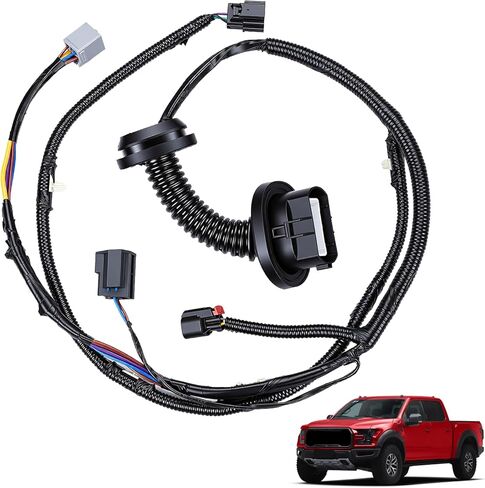 Driver Side LH Rear Door Jumper Wire Harness Assembly Fits for 2009-2014 Ford F150 Crew Cab, Replace for 9L3Z-14631-CAA, 9L3Z14631CAA in Kuwait