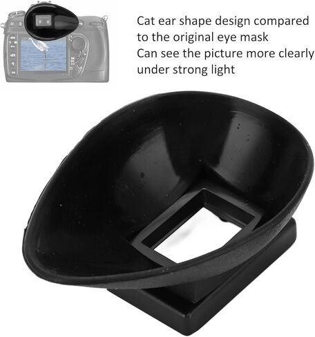 Camera Viewfinder Eyecup Eyeshade for D300, D200, D90, D80, D7000, D7100, D5200, and D510. 22mm Oval Design Provides Enhanced Comfort and Protection for viewfinder. Level Cold Shoe in Saudi Arabia