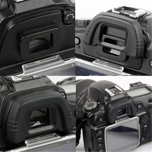 Soft Eyepiece Eye Cup for Camera DSLR D750 D610 D600 D7000 D90 D200 D80 Replacement Eyecup Electronic in Saudi Arabia