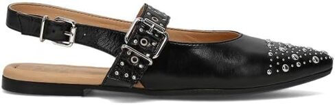 أحذية Frye Heather Slingback مرصعة، صنادل مسطحة أنيقة للنساء، تصميم مرصع أنيق، أحذية مريحة للارتداء اليومي in Saudi Arabia
